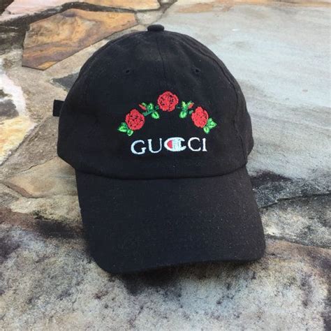 gucci champion dad hat|cowboy hat from Gucci.